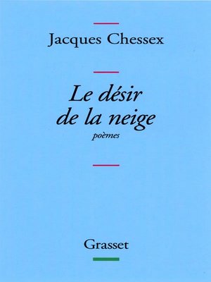 cover image of Le désir de la neige